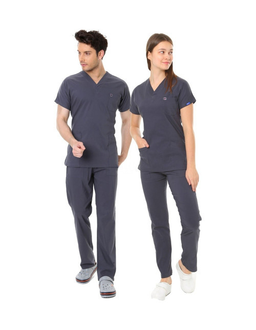 Flexcool Likralı Doktor Hemşire Scrubs Unisex