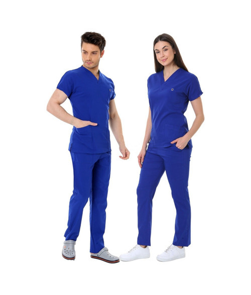 Flexcool Likralı Doktor Hemşire Scrubs Unisex