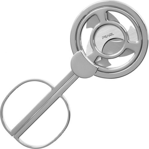 3 Bıçaklı Puro Kesici Makas Silver (60Ring)
