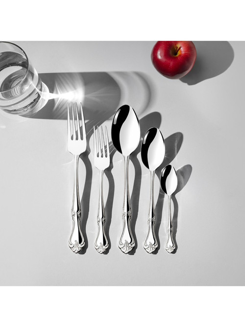 Selçuklu Lalezar Model Sade 12 Kişilik 60 Parça Çatal Kaşık Takımı