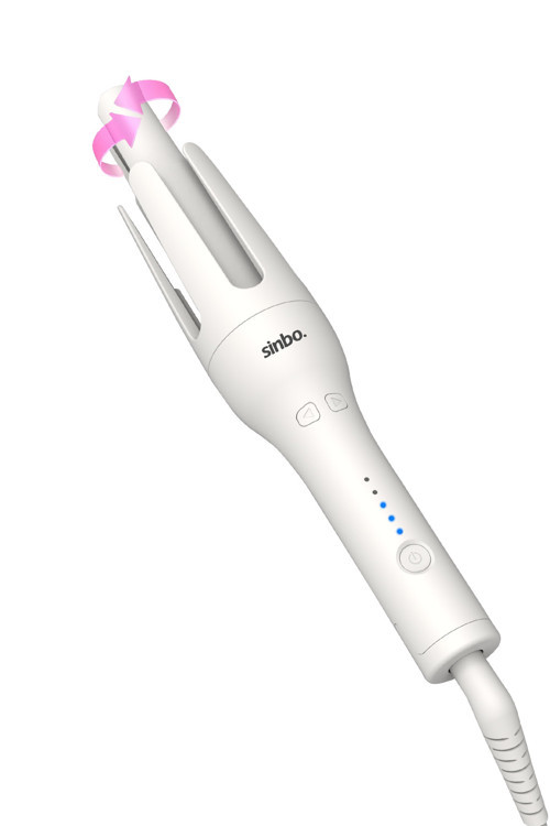 SHD-1728 Otomatik Saç Maşası Seramik Kaplama Saç Şekillendirici LED Isı Göstergeli