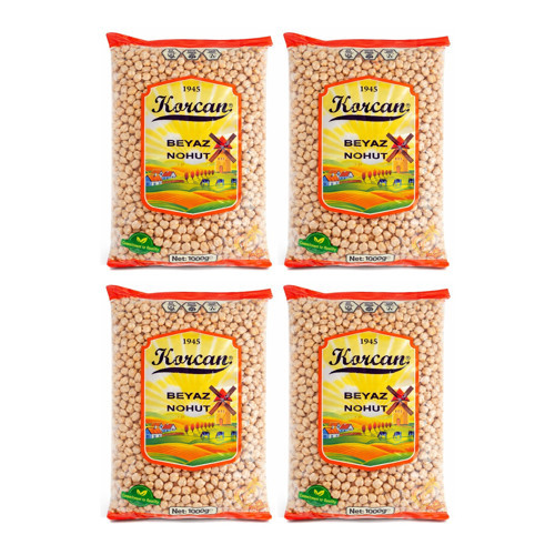 Beyaz Nohut 1 kg 8 mm x 4 Adet