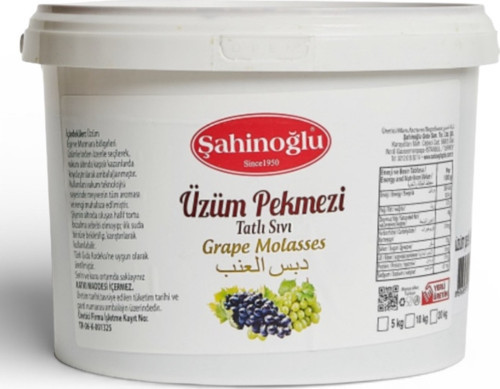 Şahinoğlu Pekmez Üzüm Kova 5 Kg