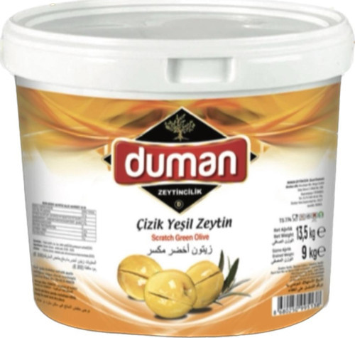 Çizik Yeşil Zeytin M Boy (260-290) Klb 10 Kg