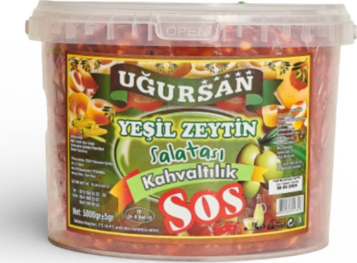 Uğursan Zeytin Salatası 5 Kg