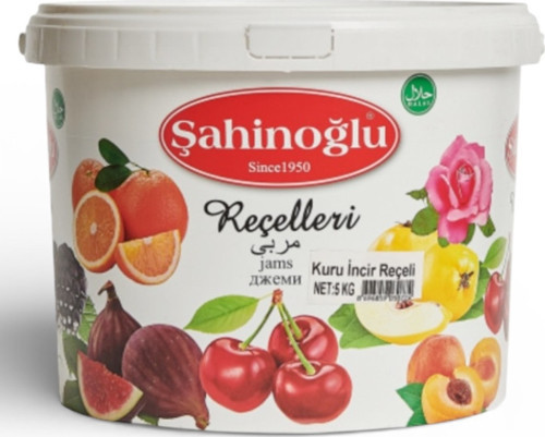 Şahinoğlu Reçel İncir Kova 5 Kg