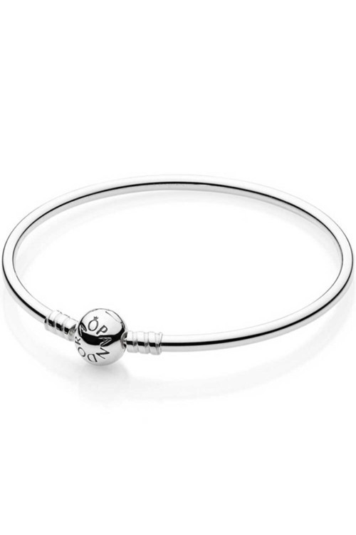 Charm Uyumlu Bangle Bilezik, Ahşap Kutu Içerisinde