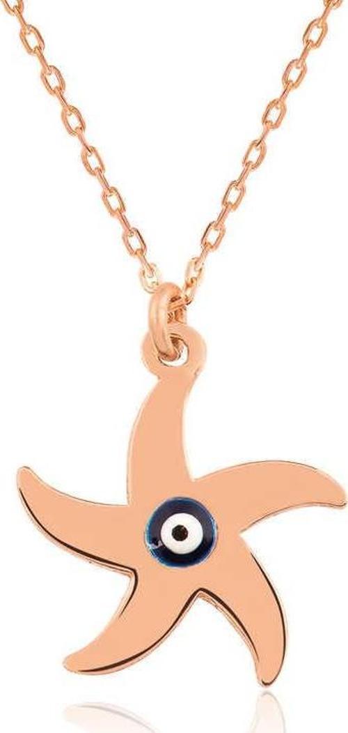 925 Ayar Gümüş Deniz Yıldızı Kadın Gümüş Kolye