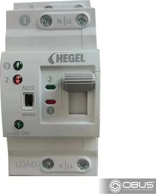 OBUS KARAVAN TRANSFER SWİTCH 230V-230V 63A OTOMATİK / MANUEL