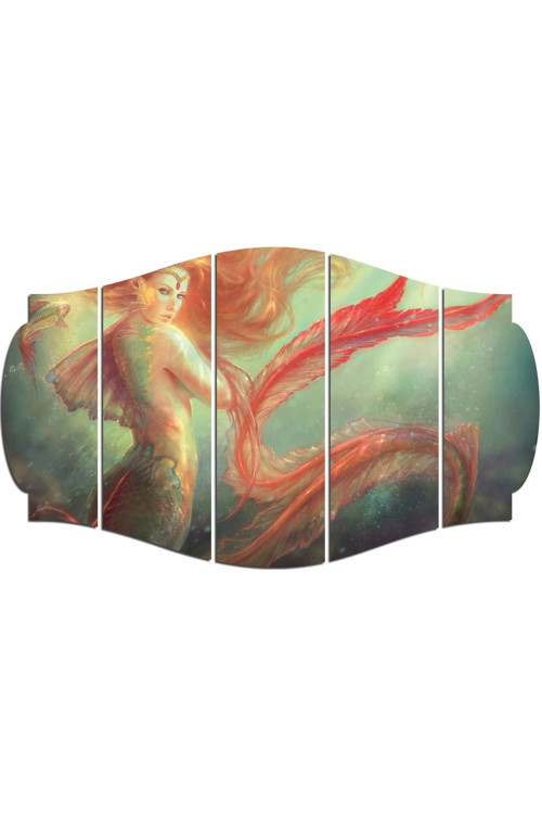 Deniz Kızı Mdf Tablo 1733 (Model C)