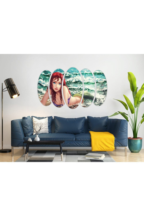 Deniz Kızı Mdf Tablo 1740 (Model A)