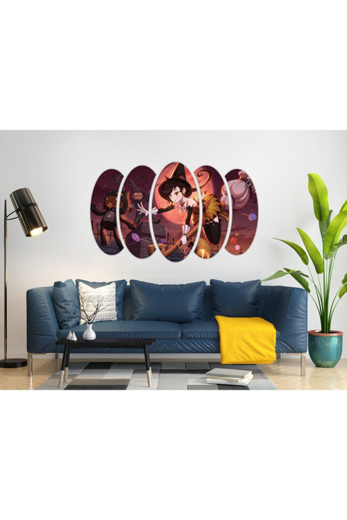 Anime Kız Cadı Mdf Tablo-0020