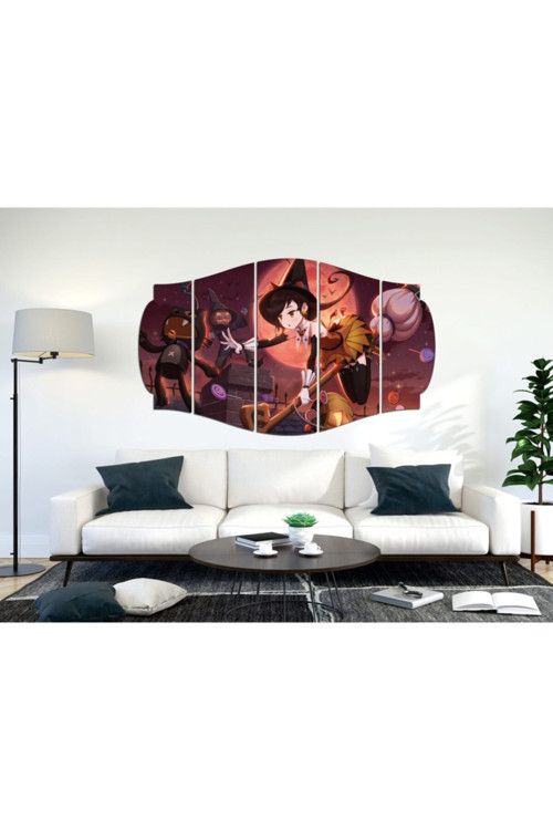 Anime Kız Cadı Mdf Tablo-0020