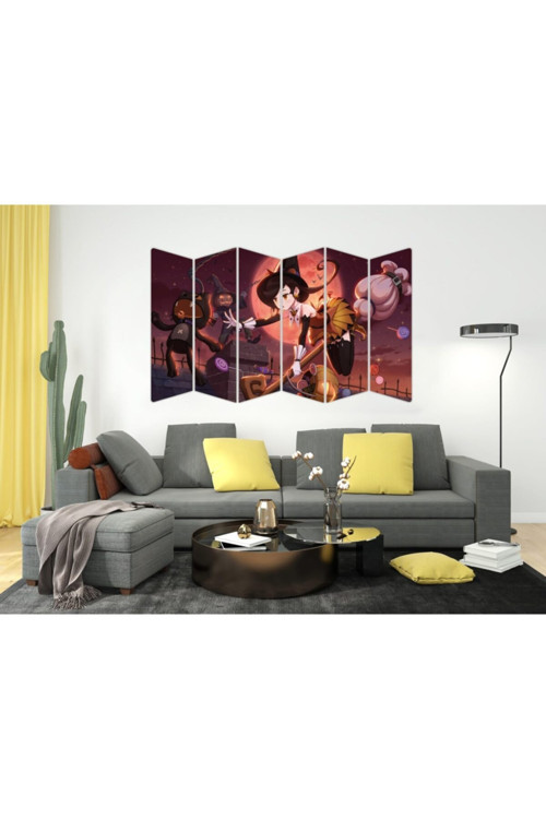 Anime Kız Cadı Mdf Tablo-0020 Model-B