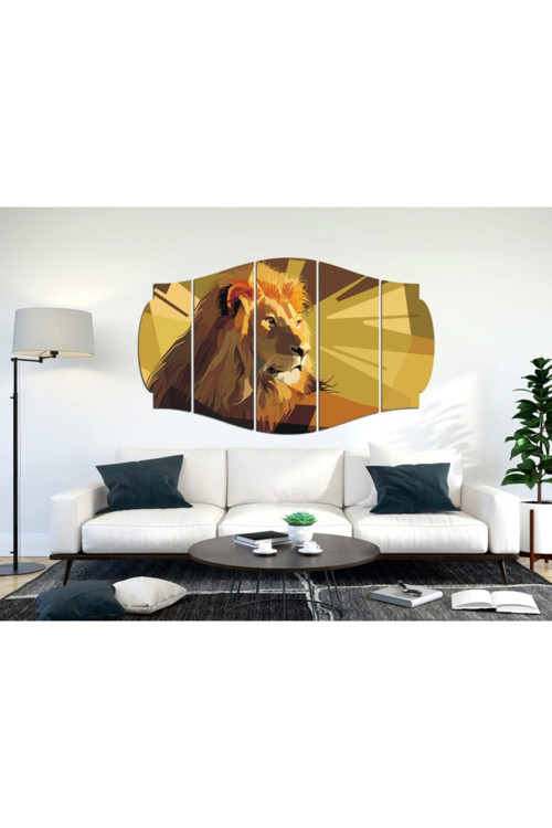 Aslan Mdf Tablo 2358 (Model C)