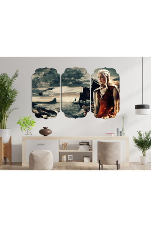 Game Of Thrones Mdf Tablo 3026 (Model D)