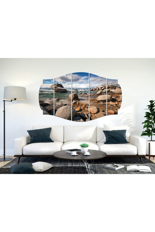 Sahil Kıyı Deniz Mdf Tablo 2141 (Model C)