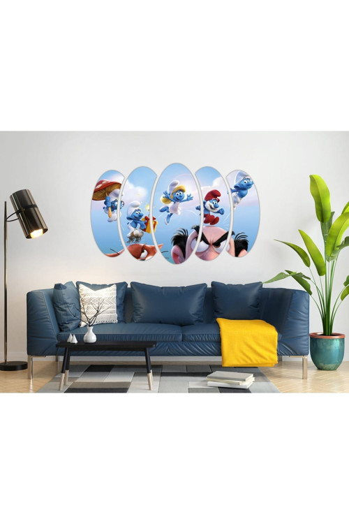 Şirinler Mdf Tablo-0528