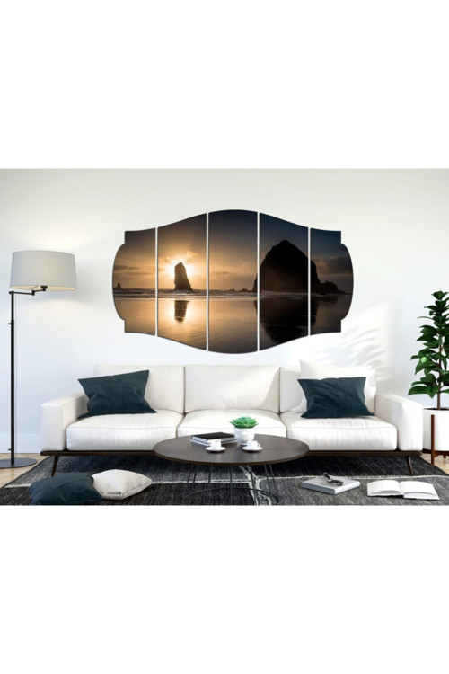 Sahil Kıyı Deniz Mdf Tablo-2115 (Model C)