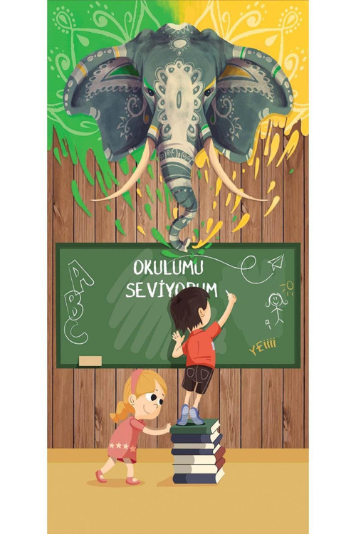 Anaokulu Kapı Giydirme 8