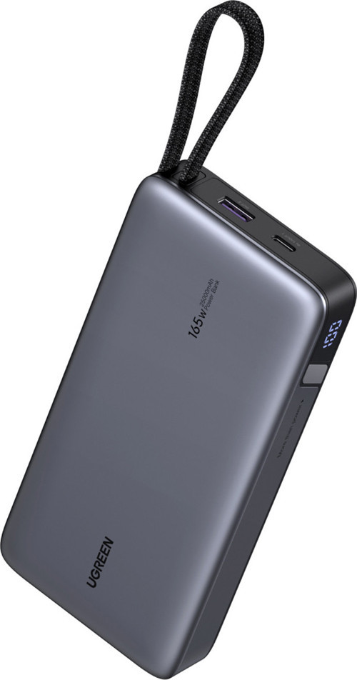 Nexode 25.000 mAh 165W Akıllı Ekranlı, Dahili USB-C Kablolu, Hızlı Şarj Powerbank, 55995B