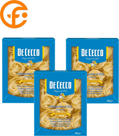 Fettucine No. 233– 500 G X 3’Lü Set