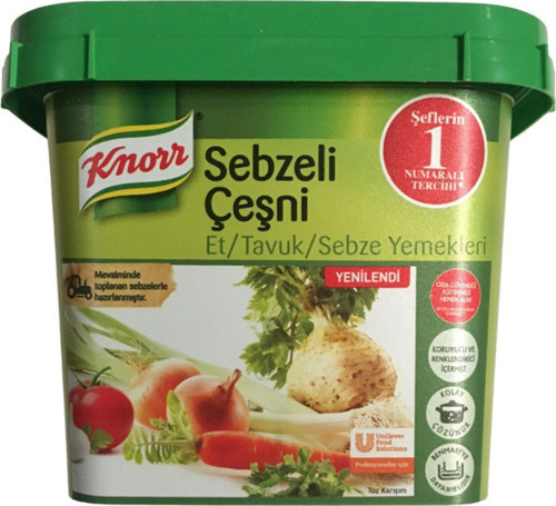 Sebzeli Çeşni 750 Gr