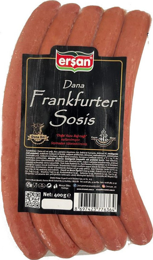 DANA FRANKFURTER SOSİS 400 GR