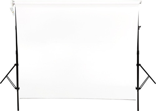Stil Fon 160 cm X 270 cm Beyaz Taşınabilir Fon Perdesi Seti