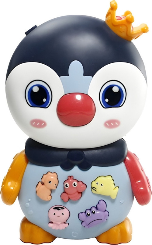Kent Oyuncak Müzikli Küçük Penguen - Mavi