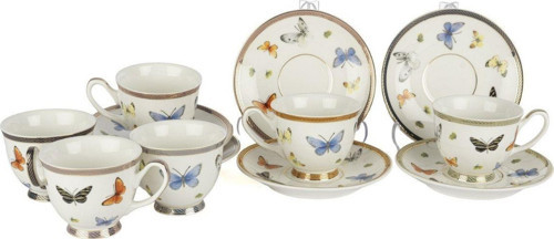 Butterfly 6lı Kahve Fincan Seti