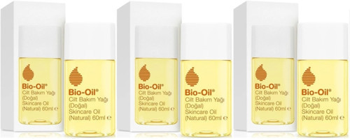 %100 Natural Çatlak Karşıtı & Leke Karşıtı Nemlendirici Doğal Cilt Bakım Yağı 60ML (3Lü Set)