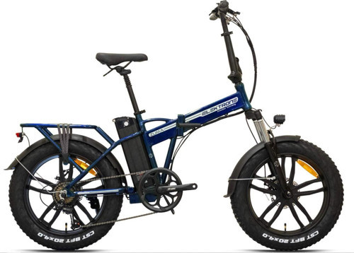 Elektrone Zuma 20 Jant Hidrolik Fren Katlanabilir 36 V 350 Watt Elektrikli Bisiklet Lacivert