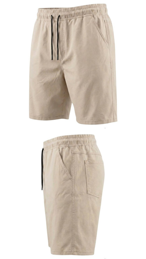 Likralı Büyük Beden 120 - 177 Kilo Arası İçin Uygun Bedenli Erkek Bağcıklı Beli Lastikli Gabardin Şo