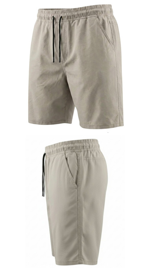 Likralı Büyük Beden 120 - 177 Kilo Arası İçin Uygun Bedenli Erkek Bağcıklı Beli Lastikli Gabardin Şo