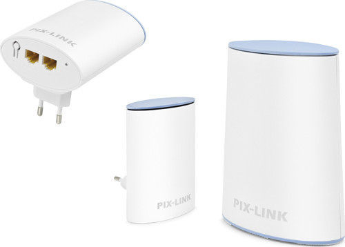 Mesh Wifi Sistemi Ac1200 Dual Band 3’Lü Set - Beyaz LV-WMS01