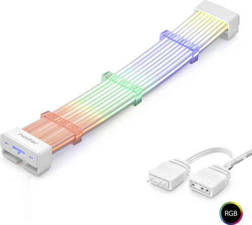 Silikon Işıklı Bükülebilir Argb Light Board 28 Pin - Beyaz ND2802