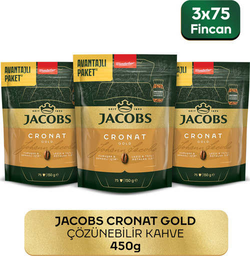 Cronat Gold Granül Kahve 150 Gr X 3 Adet : 450 Gr