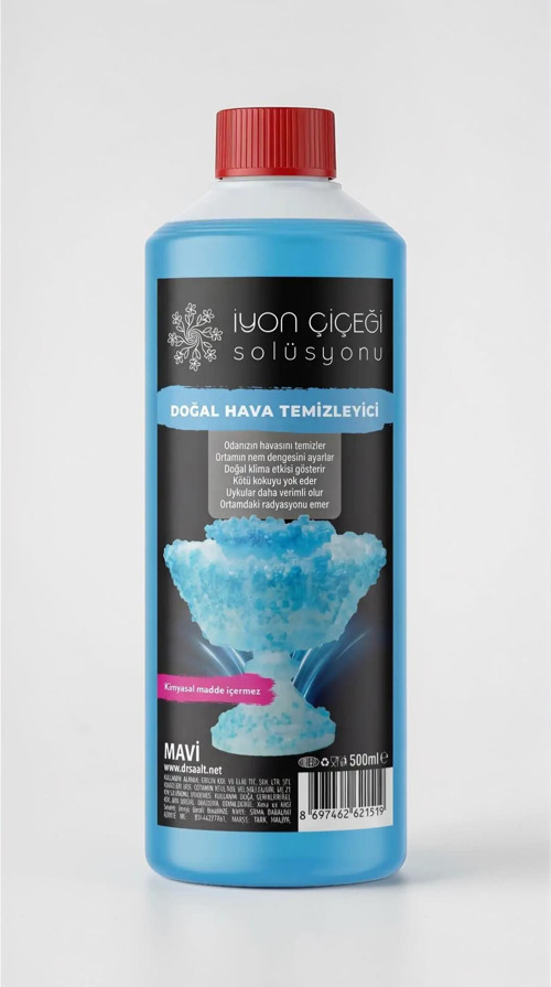 İyon Çiçeği Solüsyonu 500 ML-Mavi