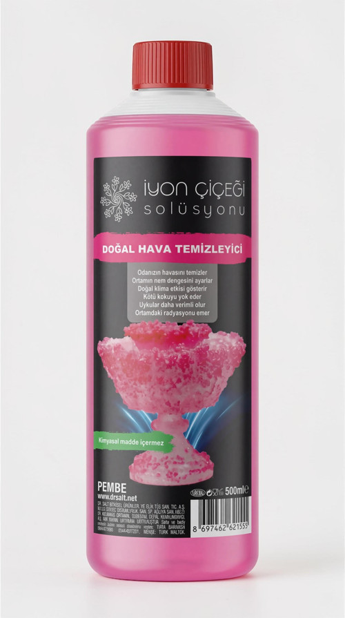 İyon Çiçeği Solüsyonu 500 ML-Pembe