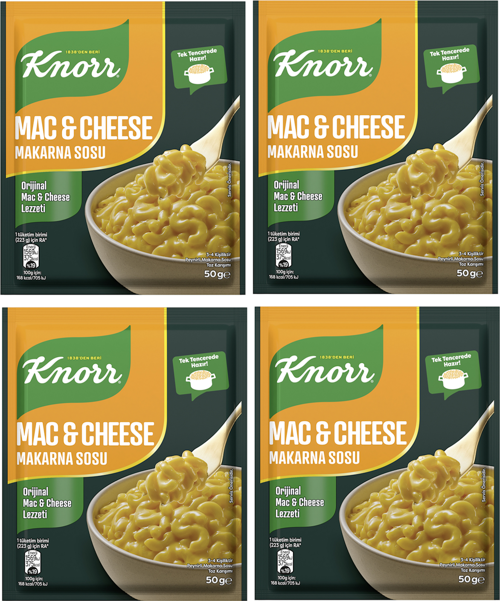 Mac & Cheese Makarna Sosu 50 gr x 4 Adet