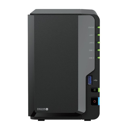 DS225PLUS 2GB (2x3.5''/2.5'') Tower NAS