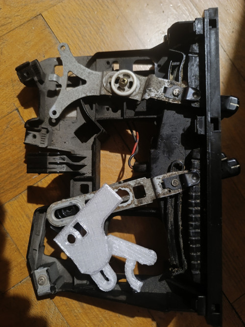 mazda 323 BG 1989-1994 Kalorifer paneli kontrolü için sürgülü plastikler - 7078385