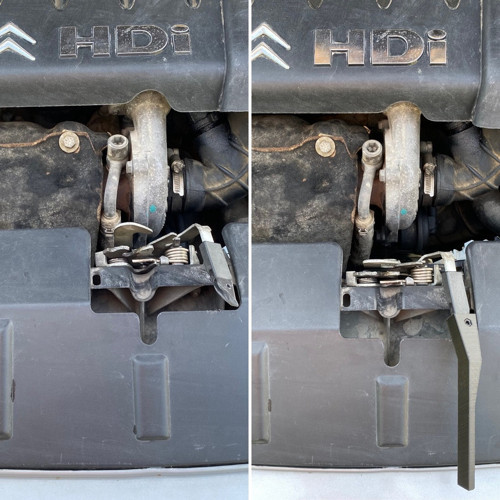 Citroen C3 - Kaput Kilidini Açan Kolun Onarımı - 4970022
