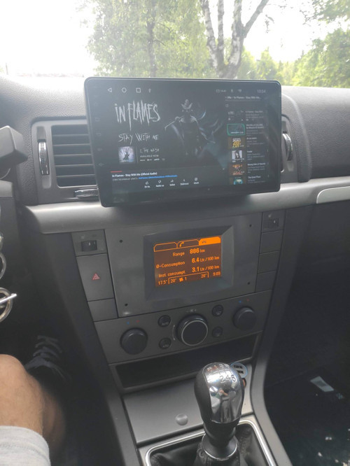 Opel Vectra C 2 DIN ORTA KONSOL GÖSTERGE ÇERÇEVESİ- 5660461