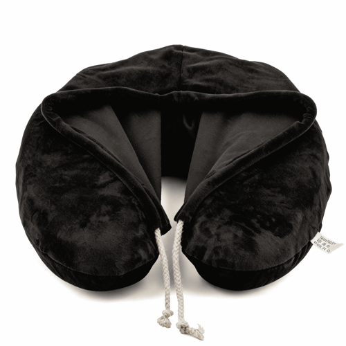 Gezgin Çocuk - Boyun Yastığı - Siyah Kapüşon