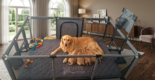 Brave Pause Köpek ve Kedi Doğum Evi – Oyun ve Dinlenme Alanı 120x180 Cm