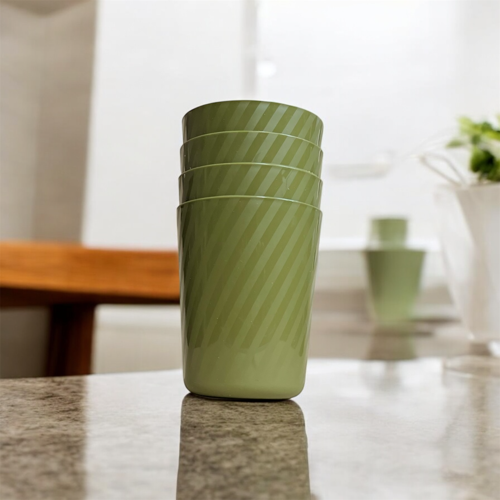 Moncase Çok Amaçlı Bardak 4'lü Set - Yeşil