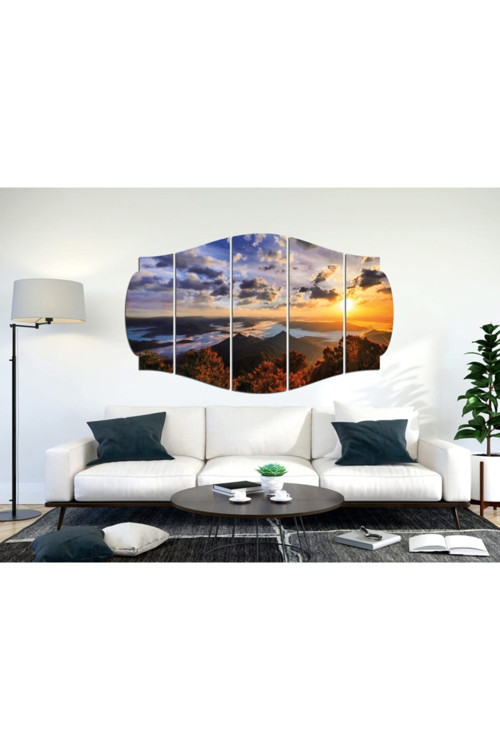 Gün Batımı Sunset Mdf Tablo