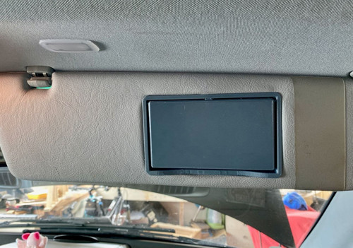 Mercedes Vito _ Viano W639 Güneşlik Makyaj Kapağı Çerçevesi - 4606185